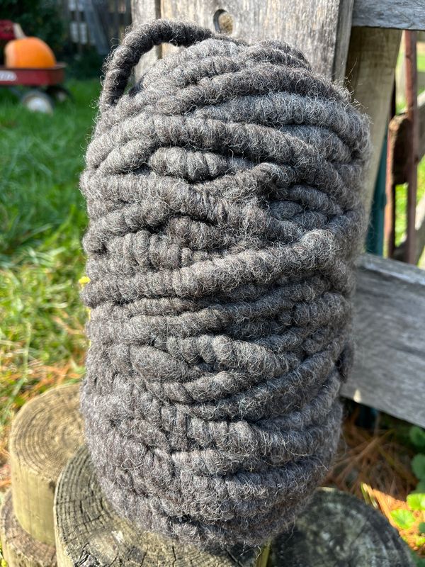 Alpaca Rug Yarn - Shades of Grey