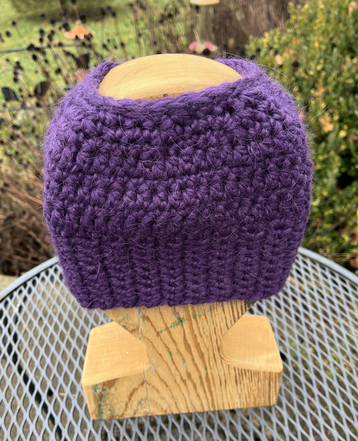 Messy Bun Beanie - Majestic