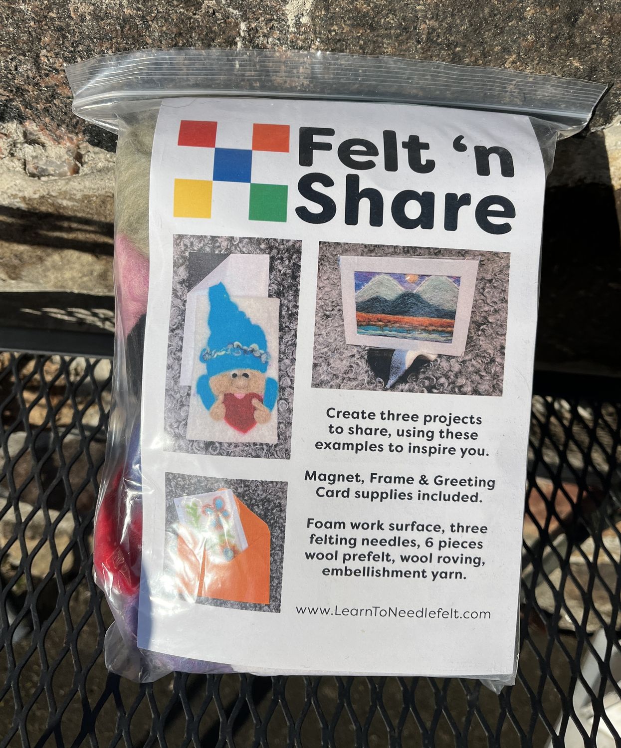 Felt and Share Needle Felting Kit