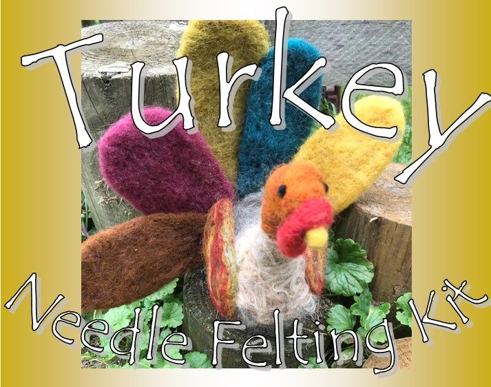 Turkey Needle Felting Kit
