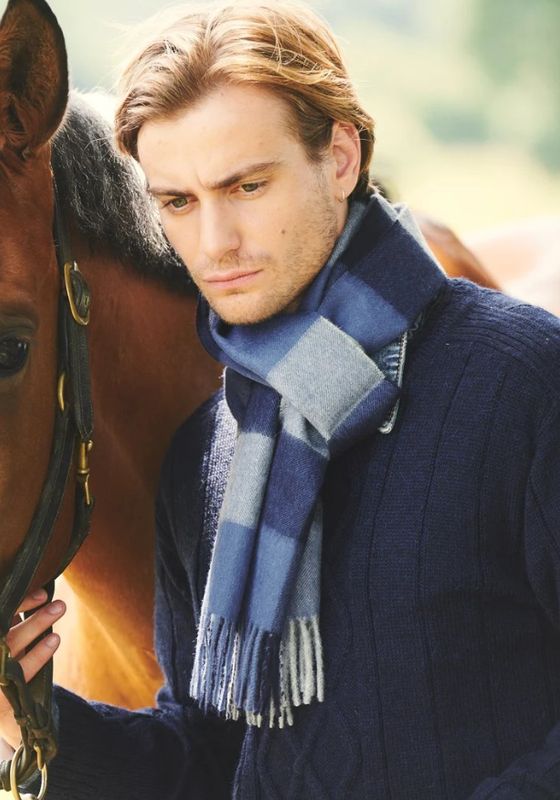 Buffalo Check Alpaca Scarf