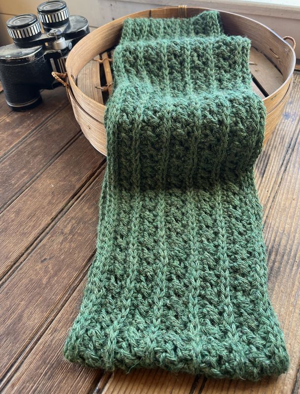 Alpaca Infinity Scarf - Adirondack Green