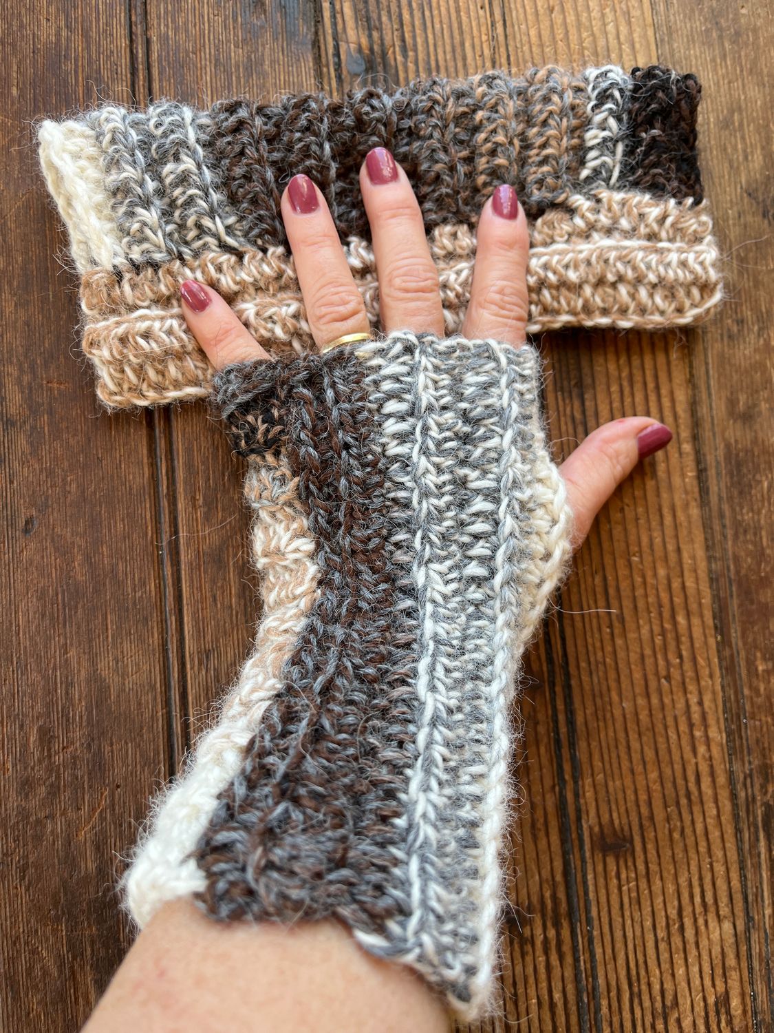 Peabody Alpaca Mitts - Cusco