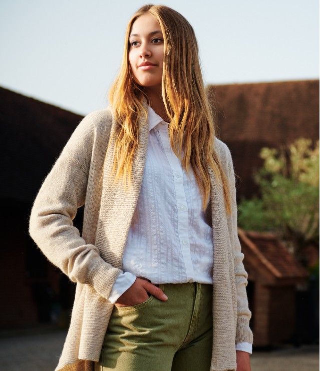 Adele Alpaca Cardigan