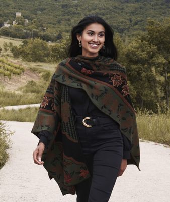 Gypsy Alpaca Ruana