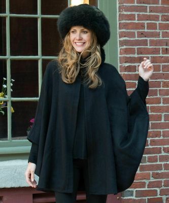 Regina Baby Alpaca Cape