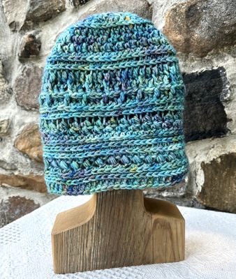 Hand Crocheted Alpaca Hat - Tahiti