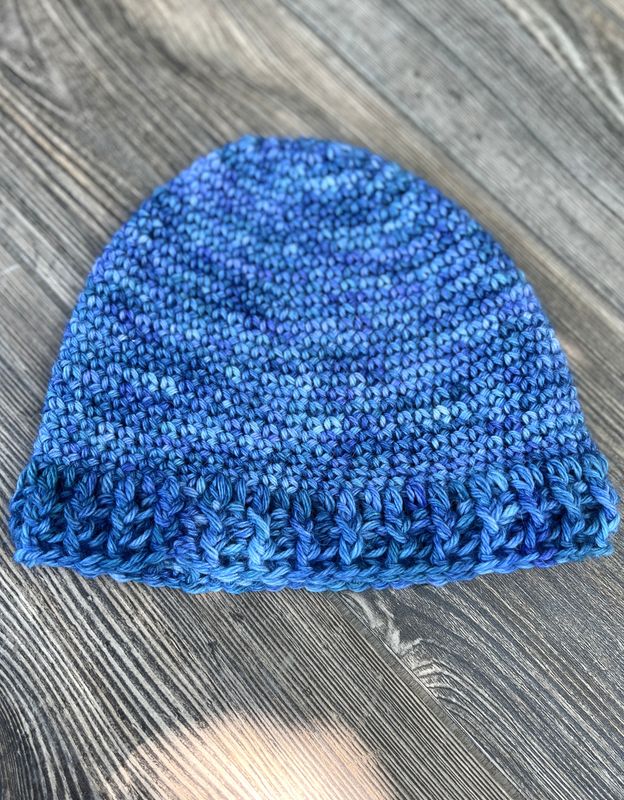 Hand Crocheted Alpaca Baby Hat, 18-24 Months - Anemone