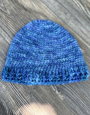 Hand Crocheted Alpaca Baby Hat, 18-24 Months - Anemone