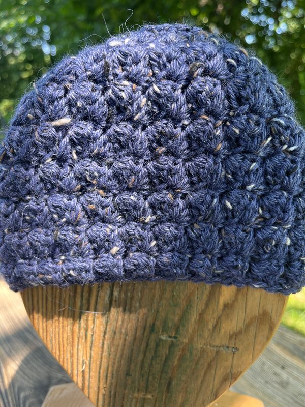 Alpaca Tweed Headband - Woad