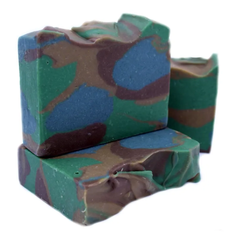 Camo Goats Milk Soap