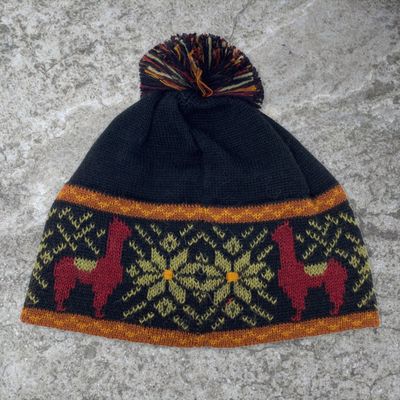 Alpaca Herd Hat - Black