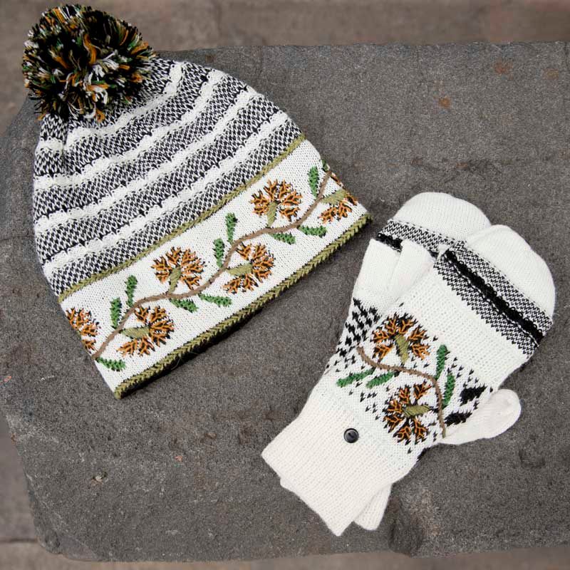 Forest Glen Alpaca Hat - Ivory