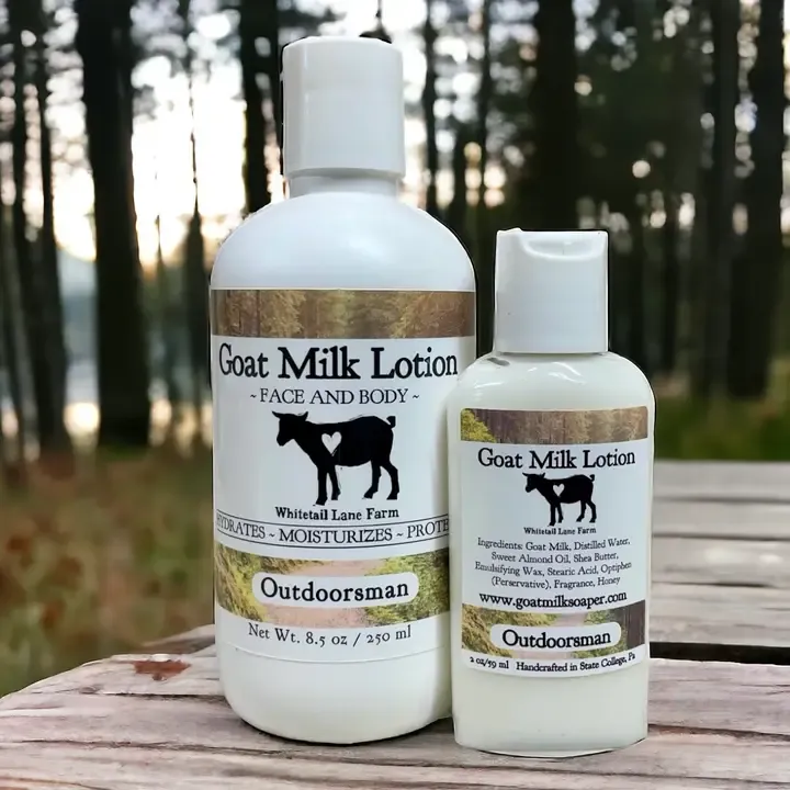 Goat Milk Lotion - Outdoorsman