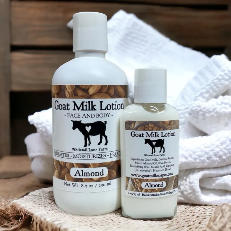 Goat Milk Lotion - Almond