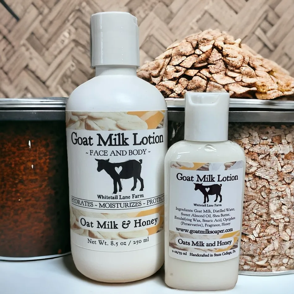 Goat Milk Lotion - Oats Milk and Honey