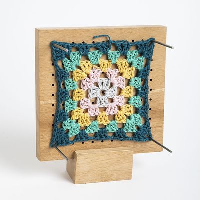 Granny Square Blocking Board