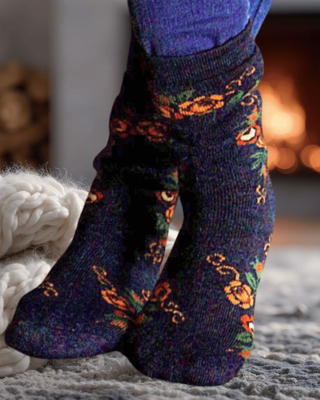 Alpaca Prairie Socks