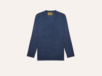 V-Neck Alpaca Travel Jersey