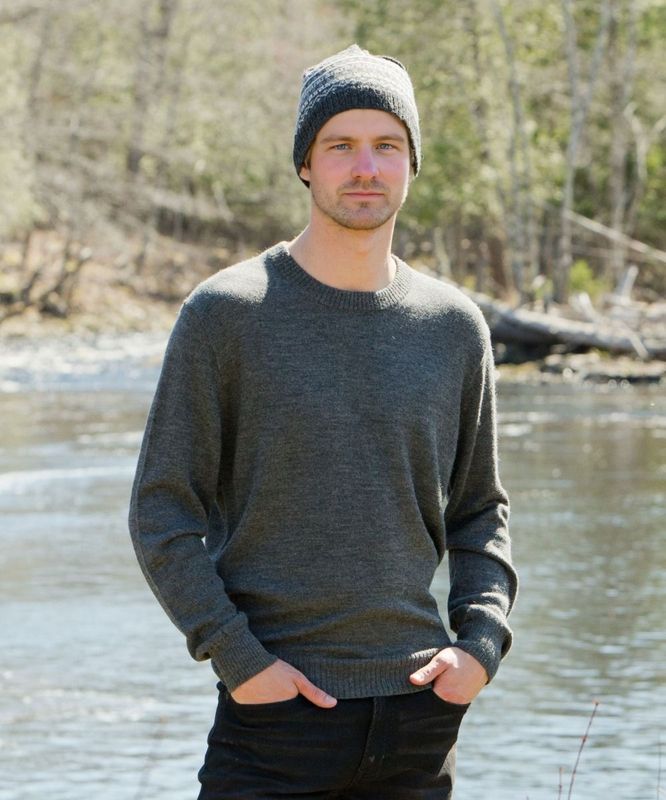 Royal Crewneck Alpaca Sweater