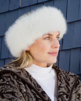 Baby Alpaca Fur Headband