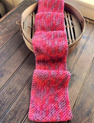 Alpaca Infinity Scarf - Ruby Slippers