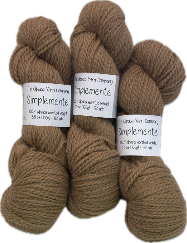 Simplemente Alpaca Yarn - Cinnamon