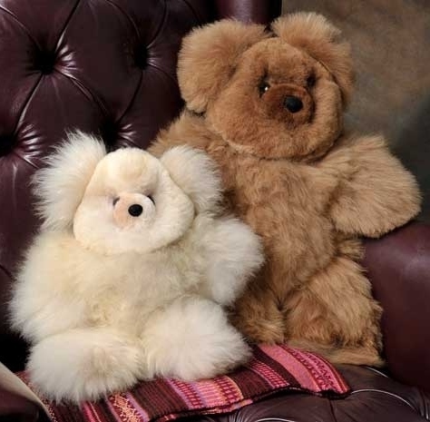 Baby Alpaca Teddy Bears - 12&quot;