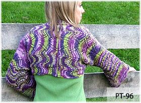 Fern &amp; Fan Shrug by Beth Lutz