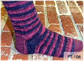 A Bump in the Rib Socks by Beth Lutz and Kim Javitt