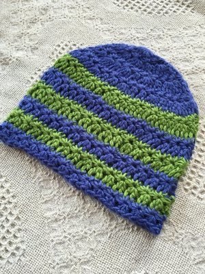 Star Striped Alpaca Hat