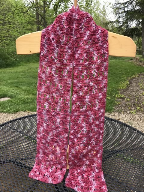 Spiked Punch Alpaca Scarf