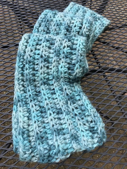 Long Bulky Ribbed Scarf - Made to Order