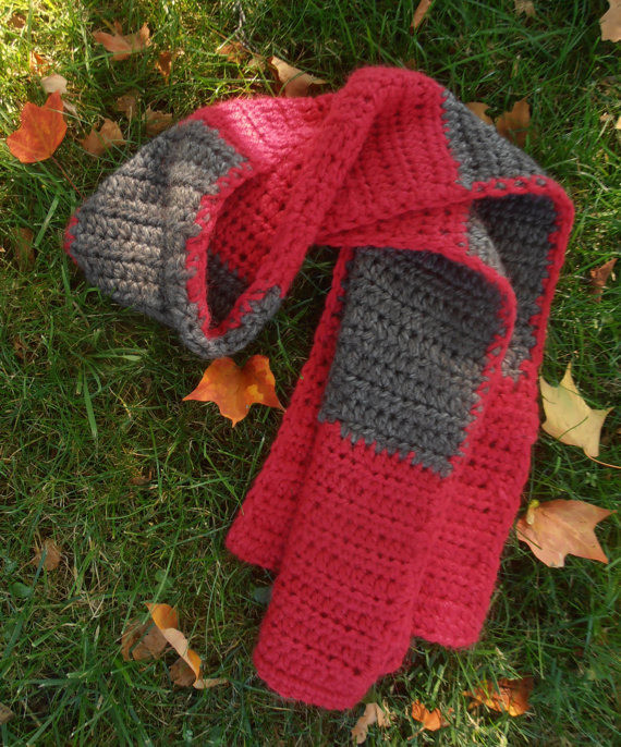 Color Block Scarf Crochet Class