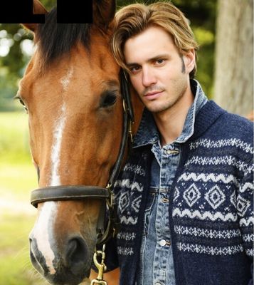 Plaid Lined Alpaca Sweater