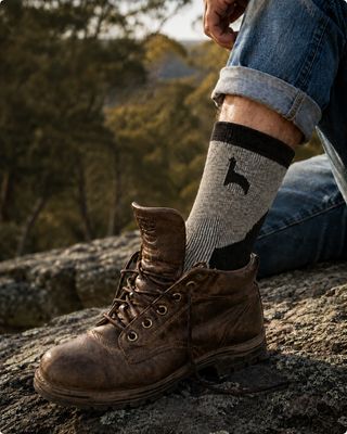 Alpaca Hiker Socks