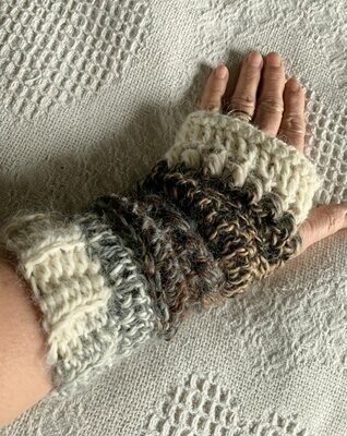 Sampler Wrist Warmers Crochet Class
