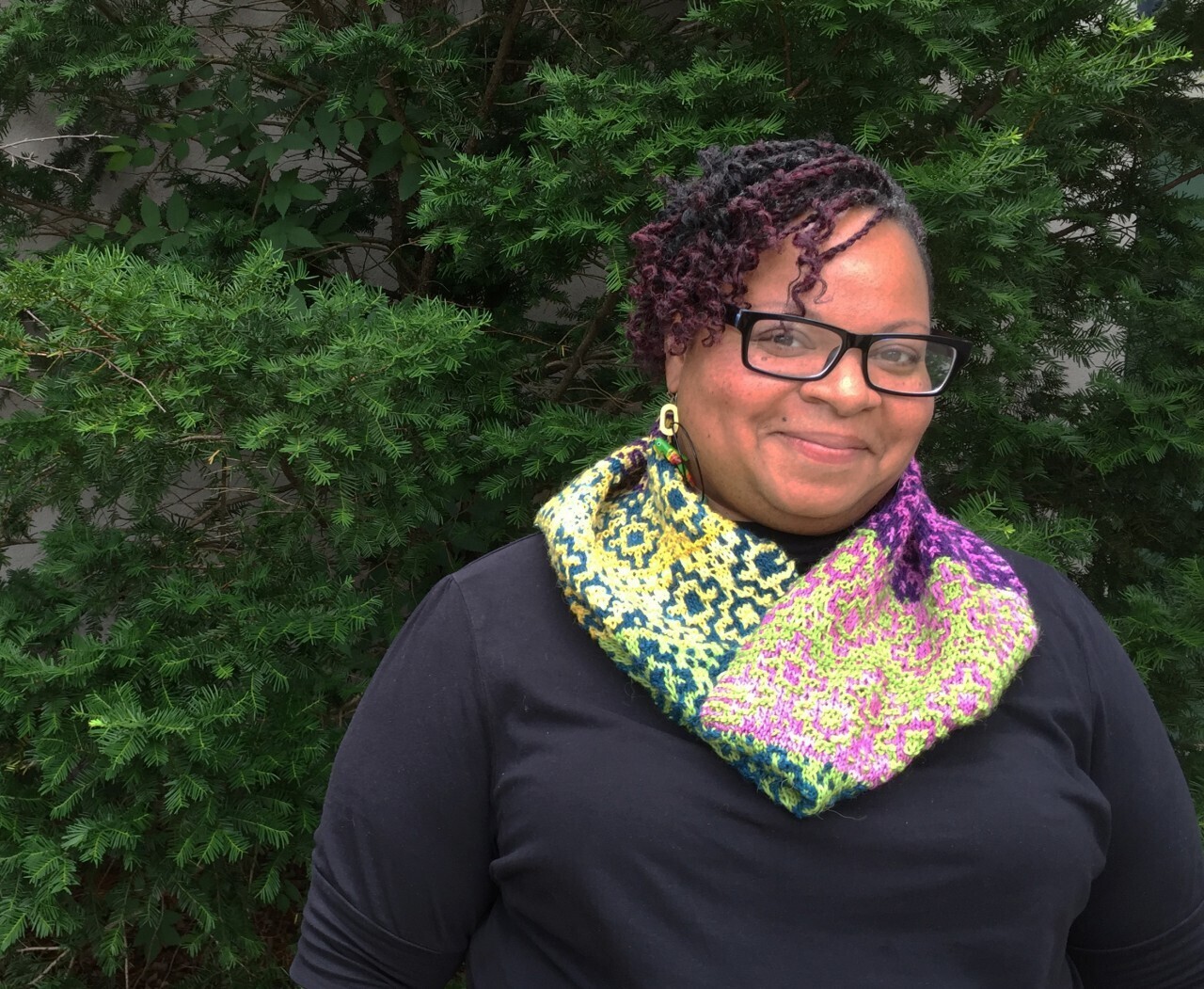 La Raya Mosaic Cowl Knitting Kit