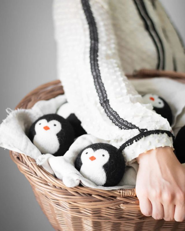 Penguin Trio Eco Dryer Balls