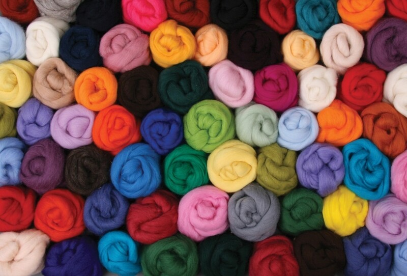 Corriedale Wool – 3.5 oz (100g)  Single Colors