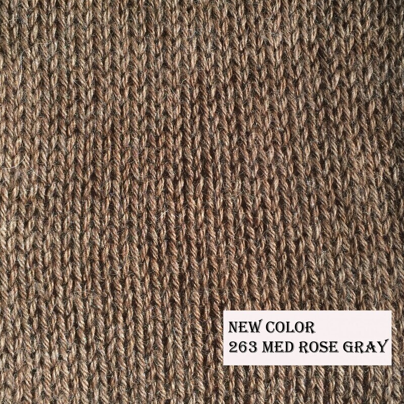 Classic Alpaca - Medium Rose Gray