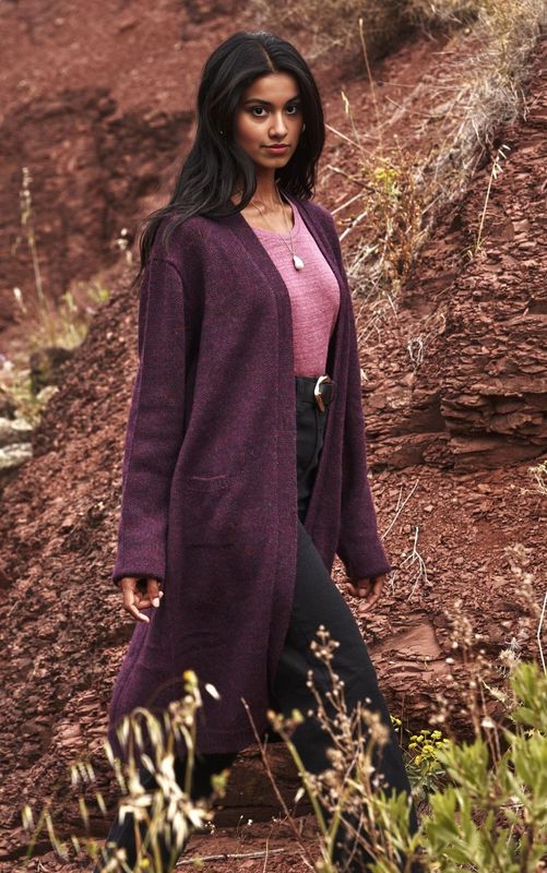 Shaker Alpaca Cardigan