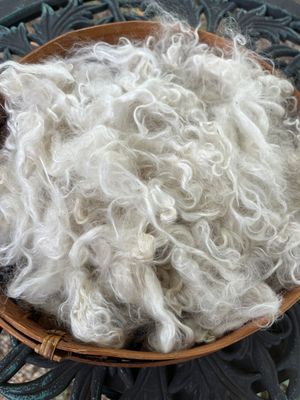 Natural Mohair - White - Ike