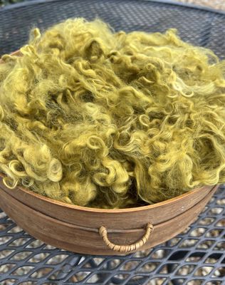 Hand-Dyed Mohair - Sandstone
