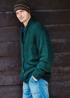 Suri Men's Cardigan Sweater