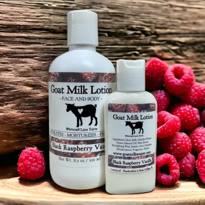 Goat Milk Lotion - Black Raspberry Vanilla