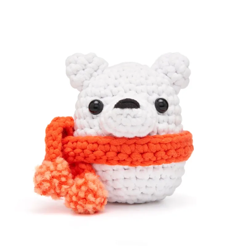 Lola Loca the Polar Bear Beginner Crochet Kit