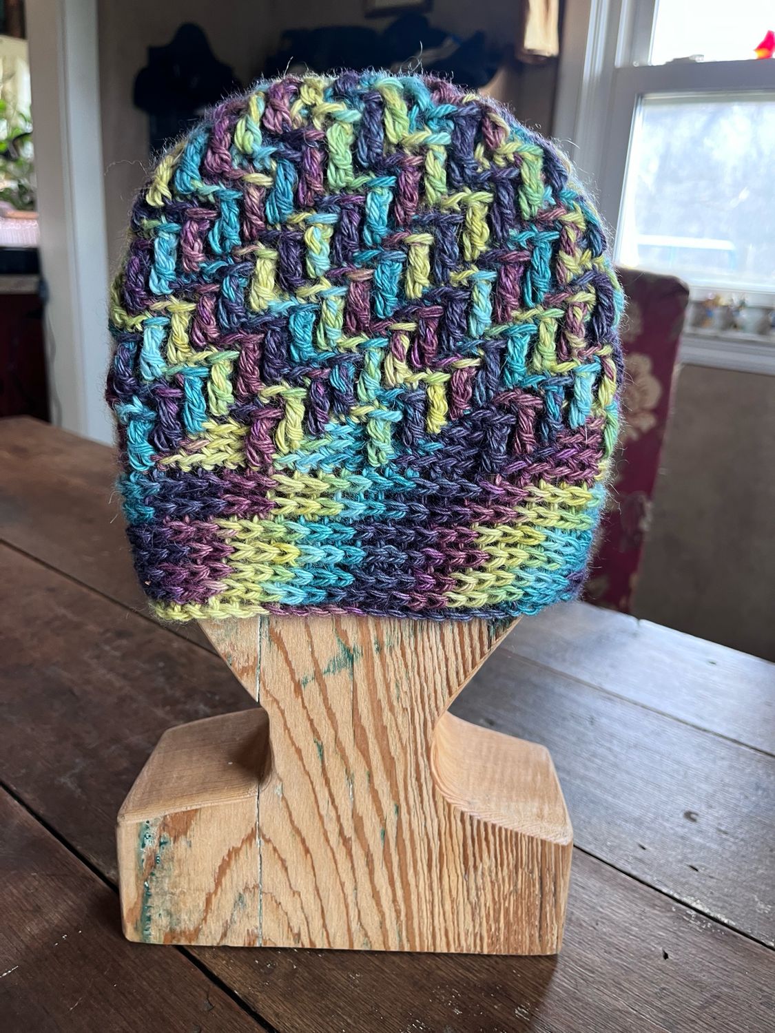 Textured Alpaca Hat - Night Circus