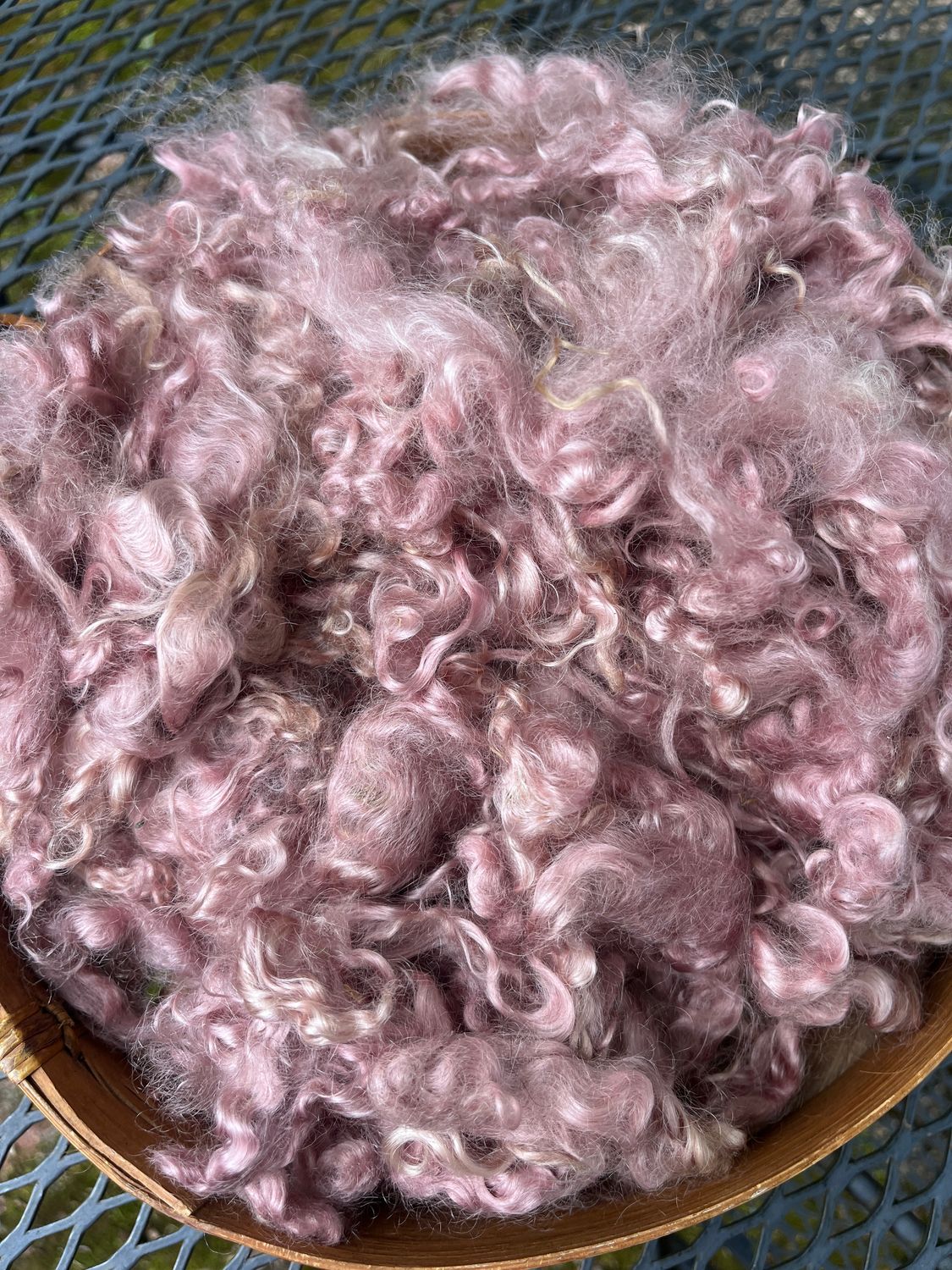 Hand-dyed Mohair - Saltbush