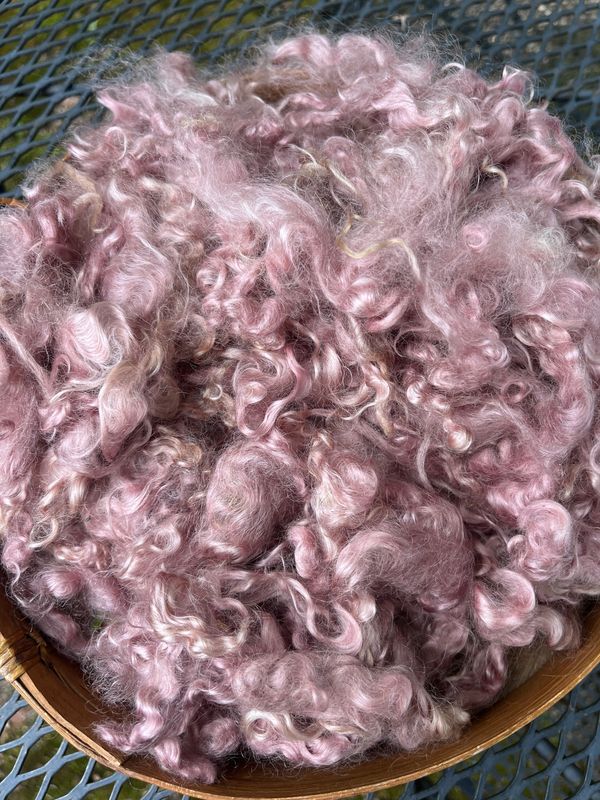 Hand-dyed Mohair - Saltbush